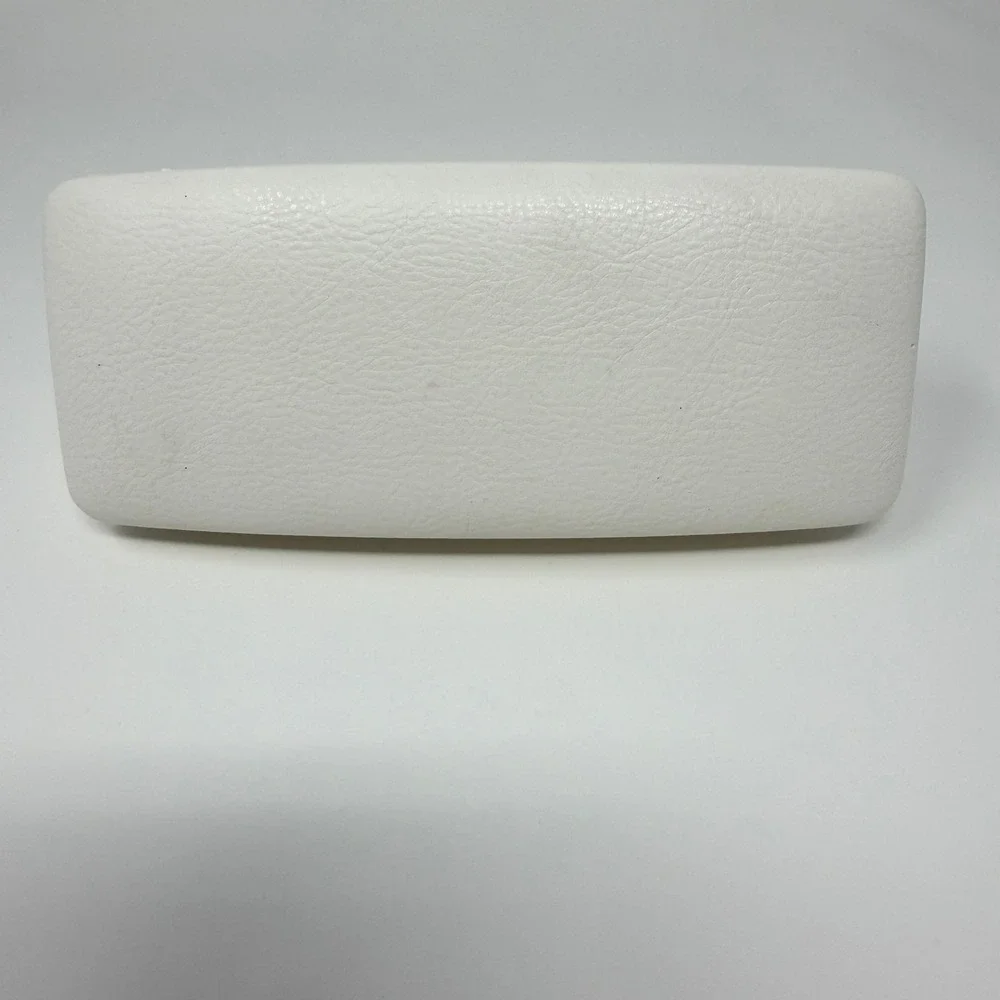 Versace Hard Shell Eyeglass Case White Leather‎ Look Logo